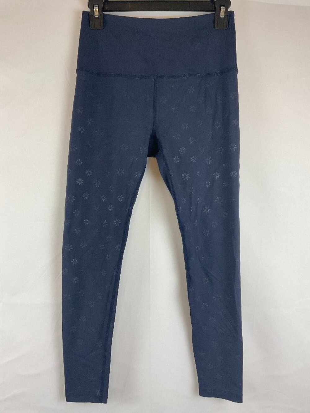 Beyond Yoga Leggings S Dark Blue Floral Athletic